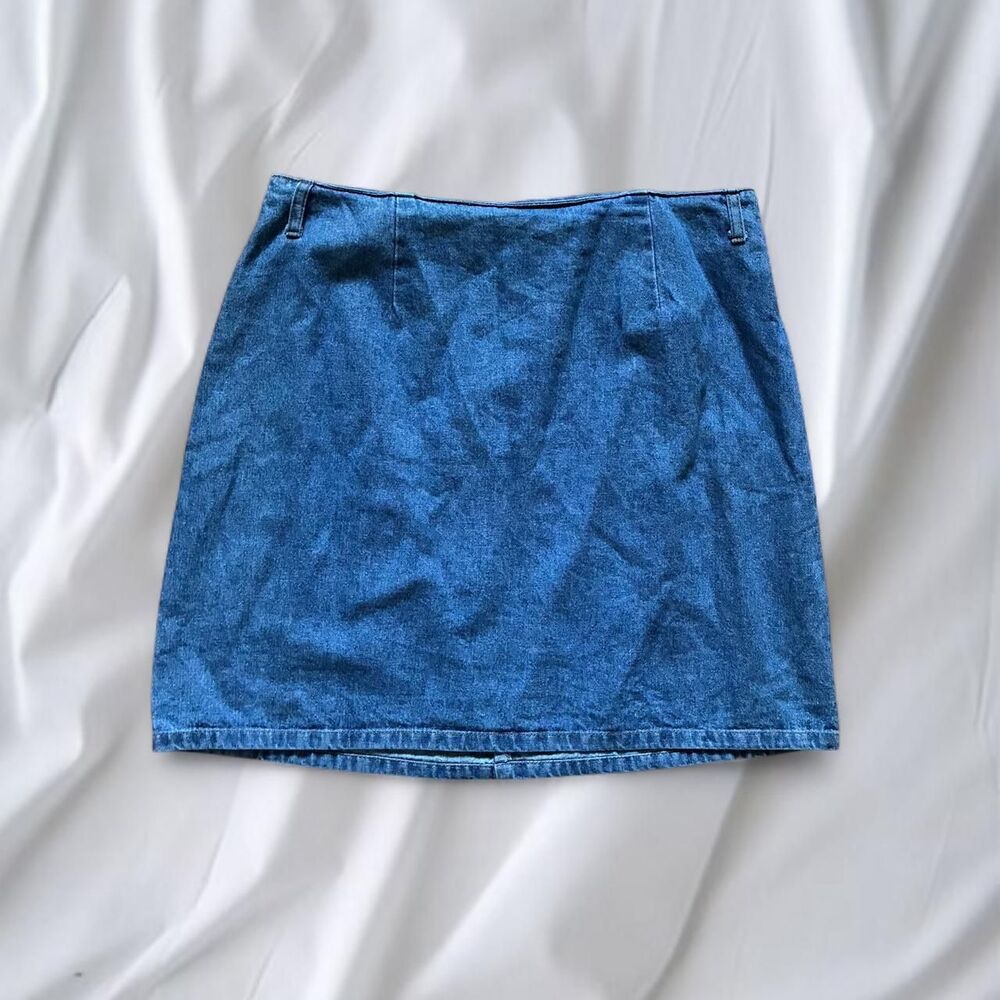 Vintage Denim Mini Skirt